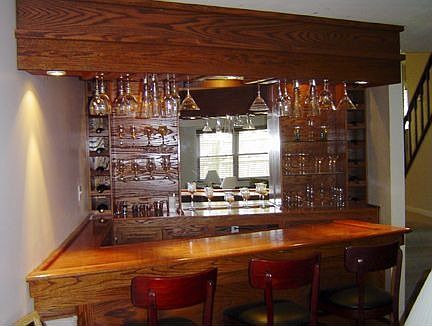 Our Custom Built Bar_Front