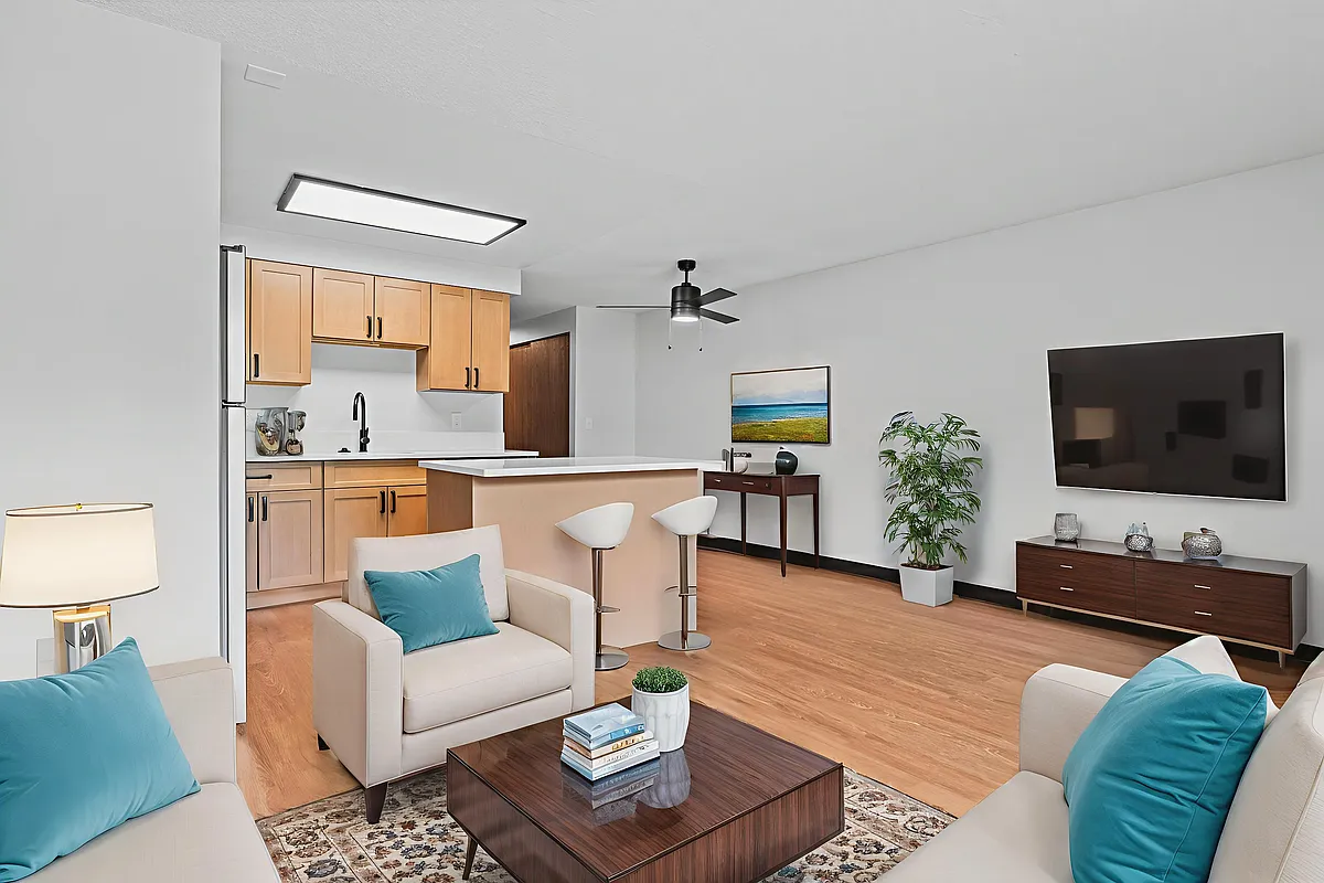 Open Concept Living area at Rose Park Plaza - Rose Park Plaza