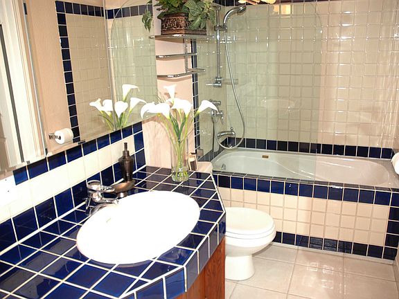 Updated bath w/soak tub