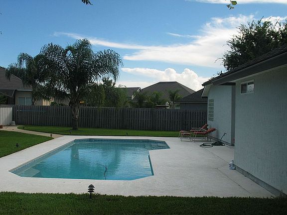 Sideview of Pool