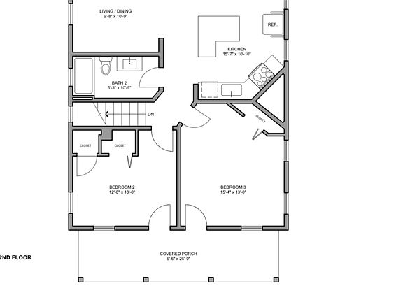 2nd image of 35 Poplar St APT B