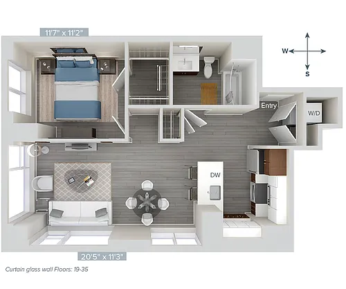 Floor plan A7-732-742