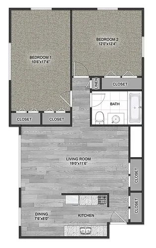 Floor plan The Sapphire