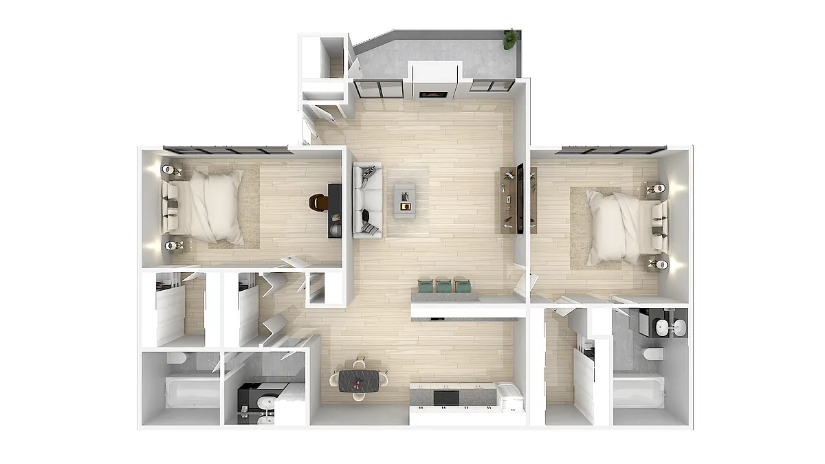Floor plan B1