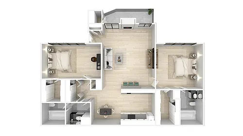 Floor plan B1