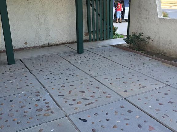 Enclosed Front Patio