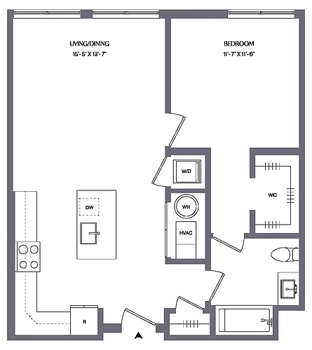 Floor plan A18