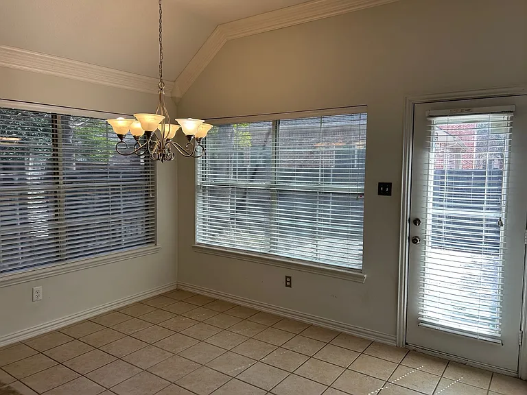 Breakfast nook.