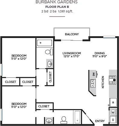 Floor plan B Floor Plan