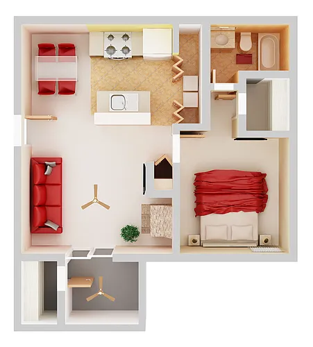 Floor plan Willow