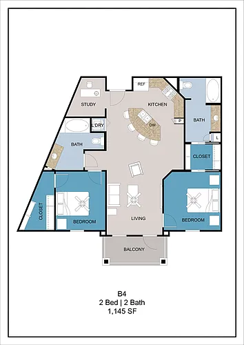 Floor plan B4