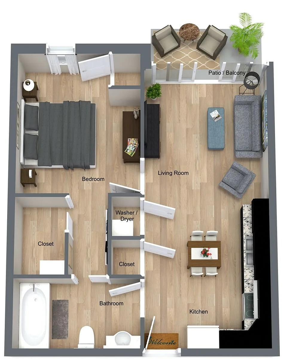 Floor plan A1