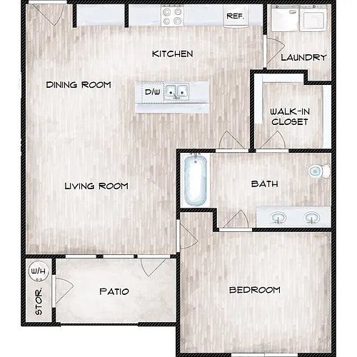 Floor plan A2