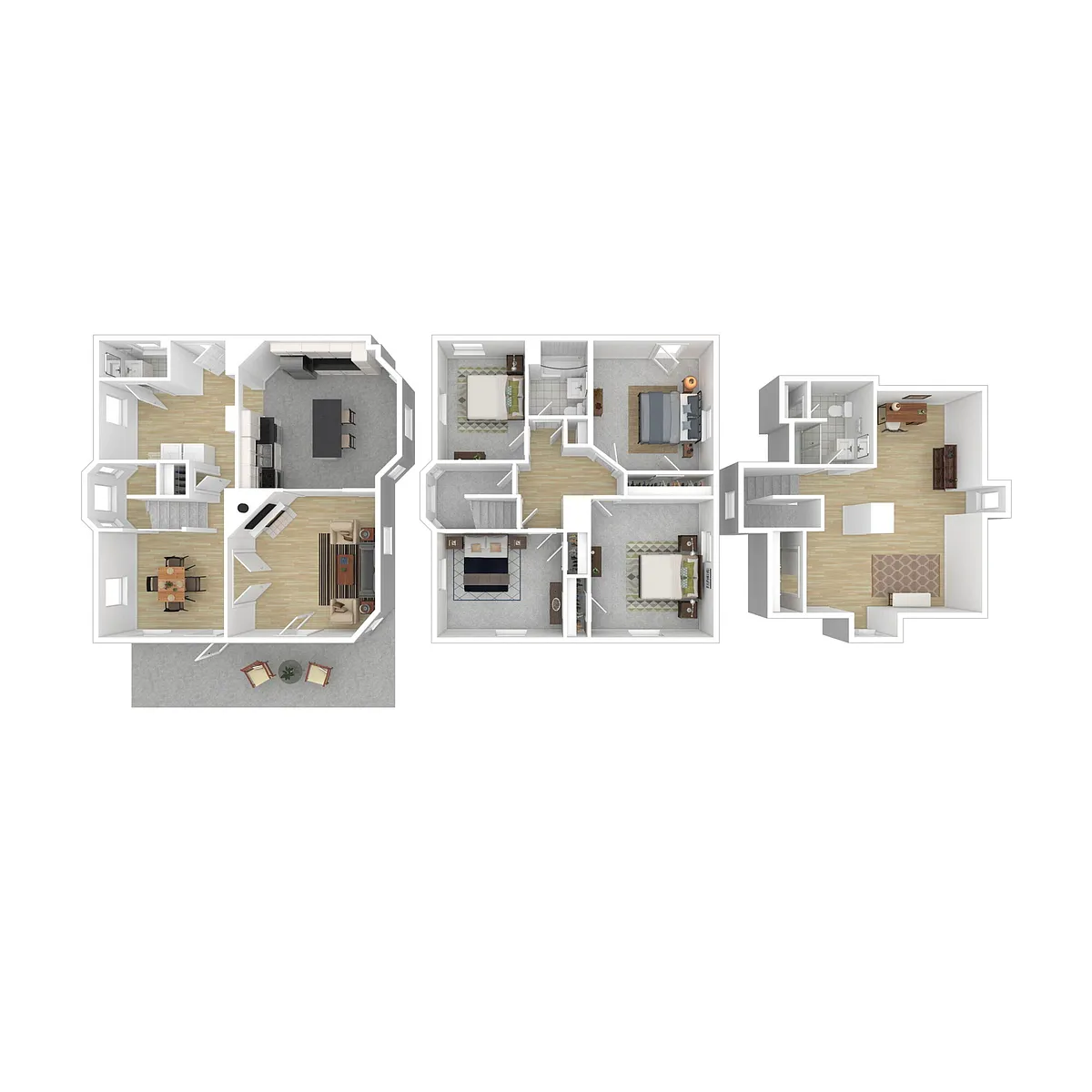 Floor plan 4 Bedroom