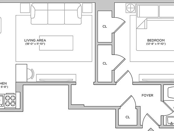 2nd image of 208 W 23rd St APT 809
