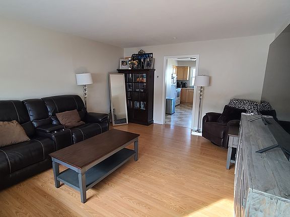 Living room with hardwood floors