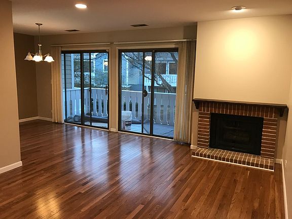 Living Room, Fireplace & Balcony