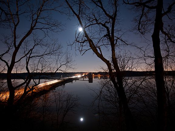 Winter Night View