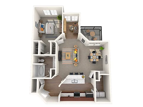 Floor plan Calavie