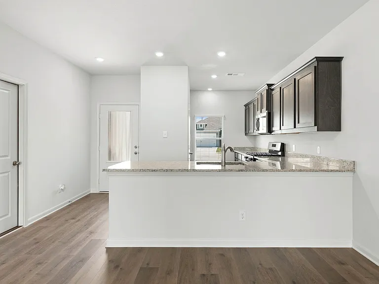 The upgraded kitchen is the perfect space to make meals special.