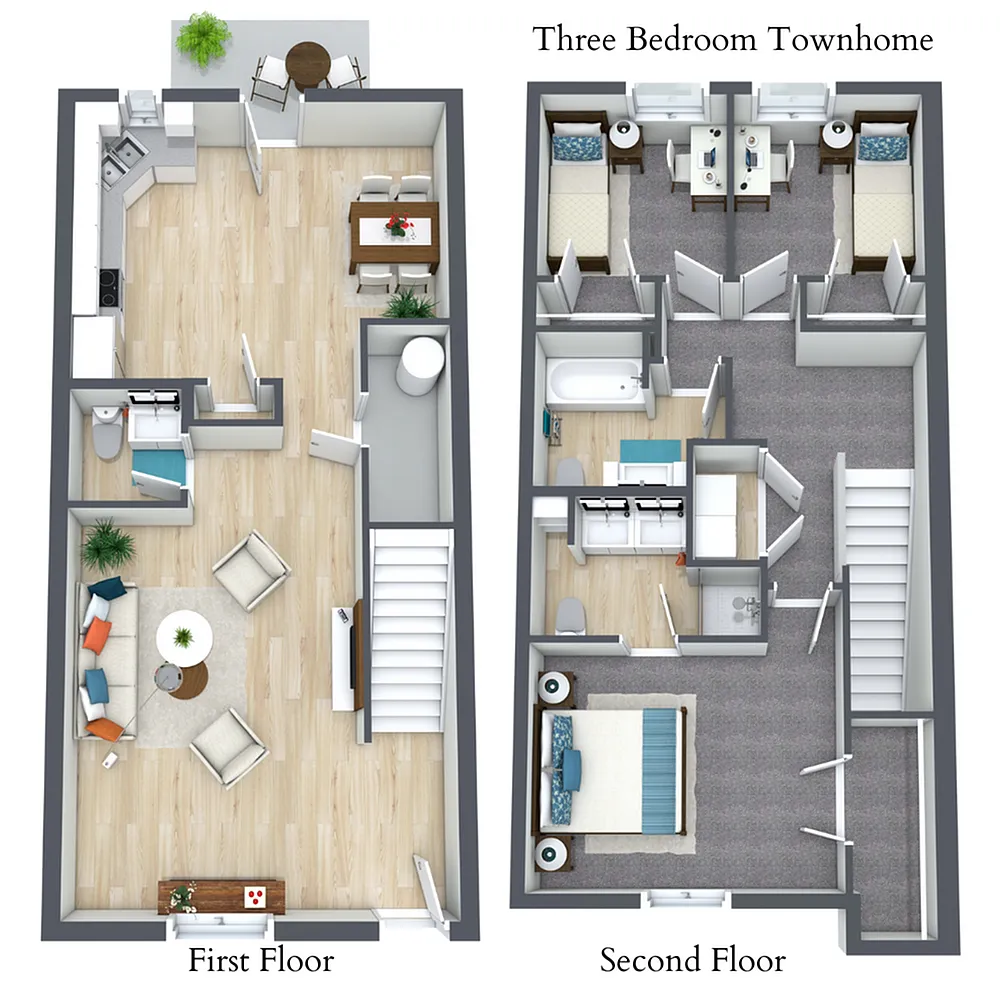 Floor plan 3X25