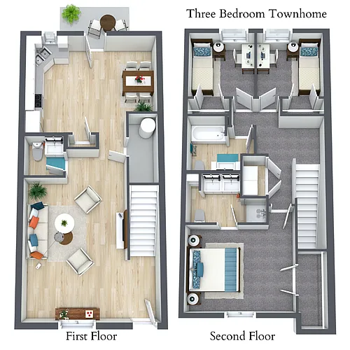 Floor plan 3X25