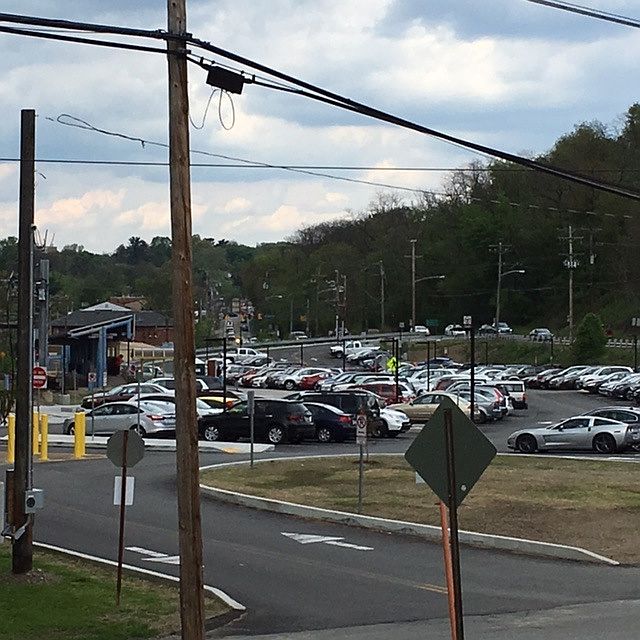 VIEW FROM T STOP - WASHINGTON JUNCTION