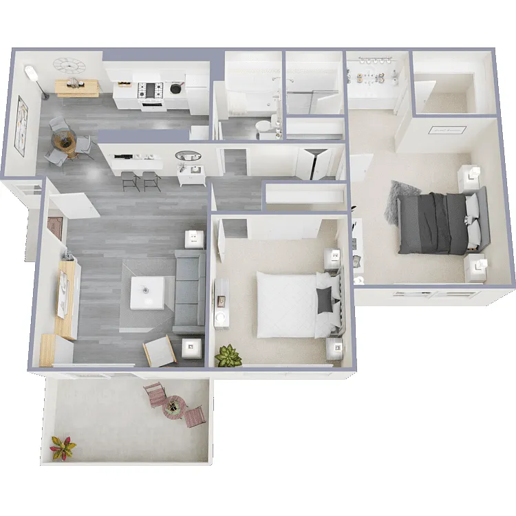 Floor plan Plan D