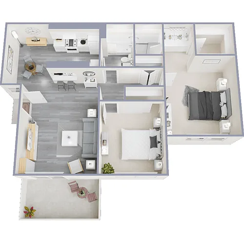 Floor plan Plan D
