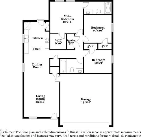 3 bed, 2.0 bath, 1105 sqft, $1,630 — Photo 3
