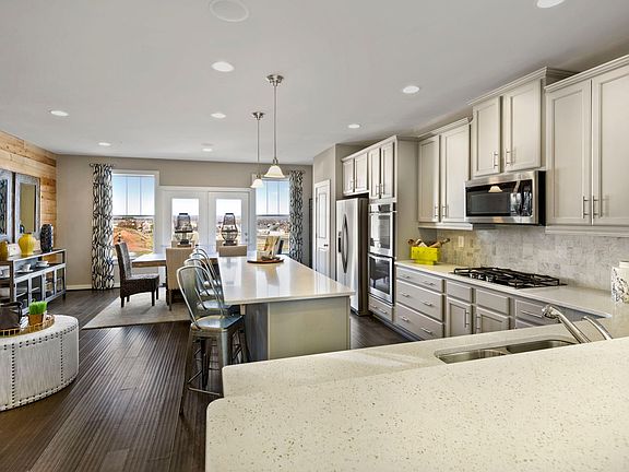 The Landon Floorplan Model Home Tuscarora Creek Th