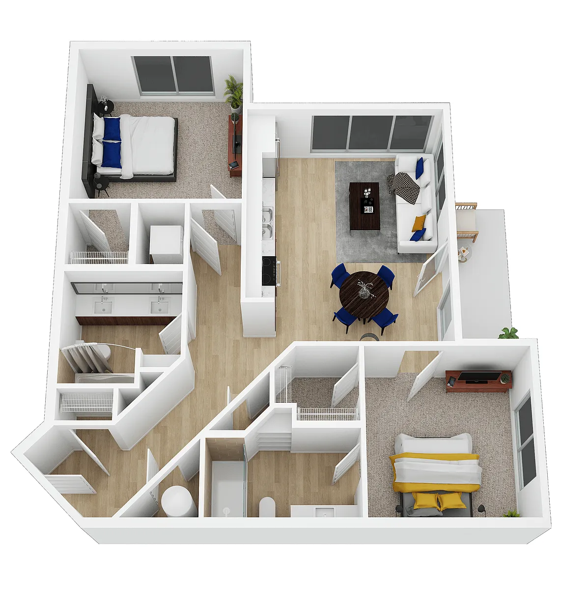 Floor plan The Beck II