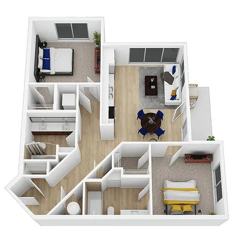 Floor plan The Beck II