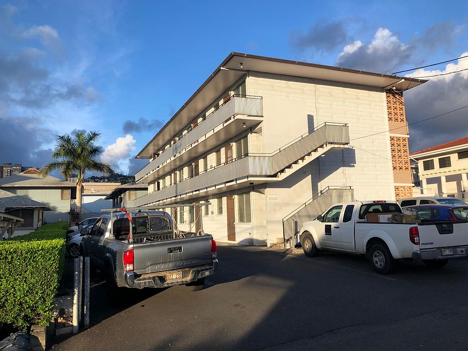 Exterior and parking view