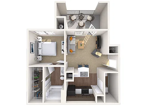 Floor plan Bluebonnet