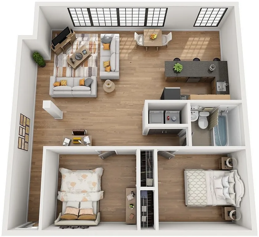 Floor plan B1
