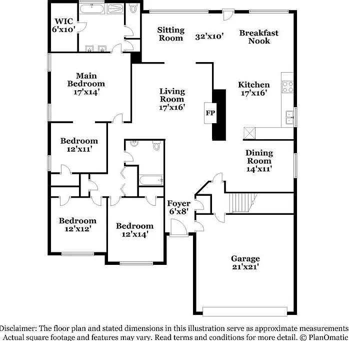 3 bed, 2.5 bath, 2628 sqft, $2,395 — Photo 2