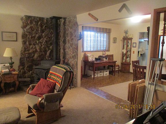 living room and dining room