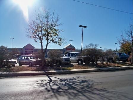 View across street of HEB