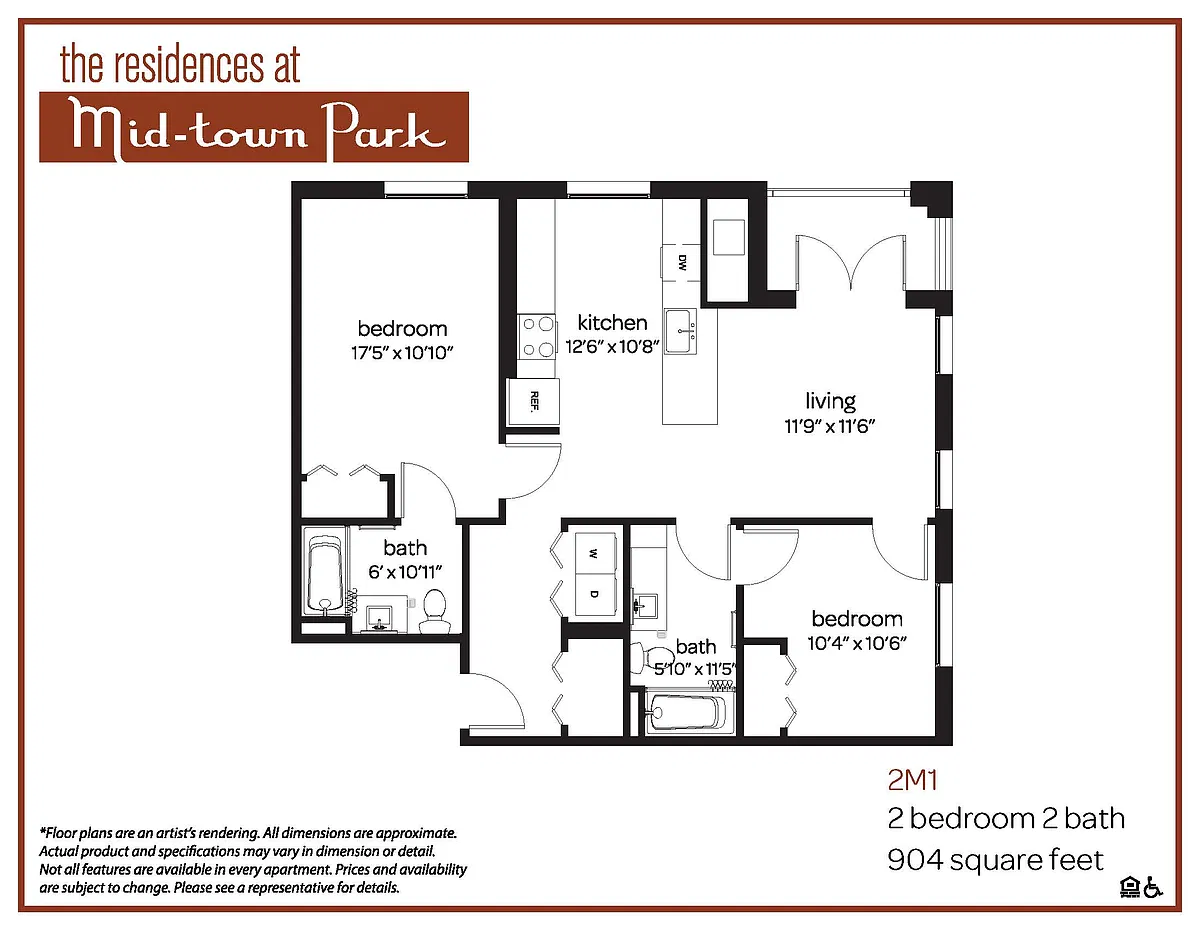 Floor plan 2M1