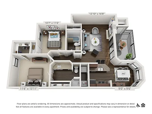 Floor plan The Chaco