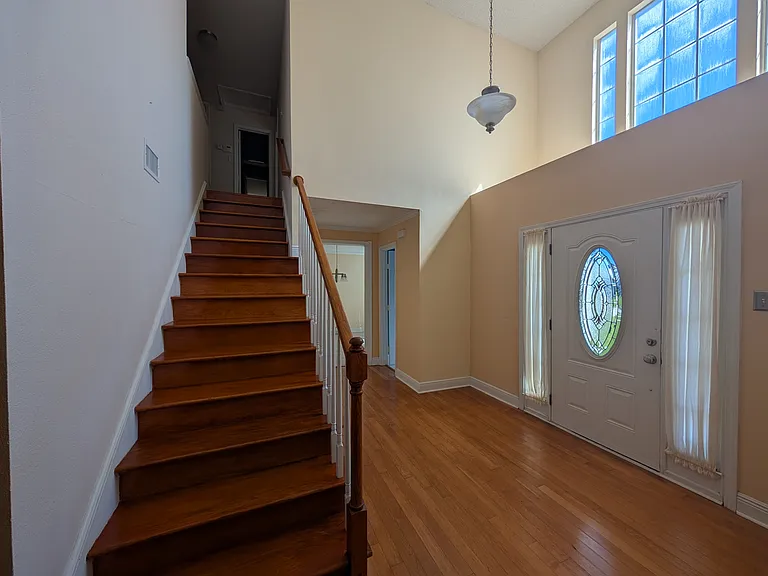 Stairs and foyer