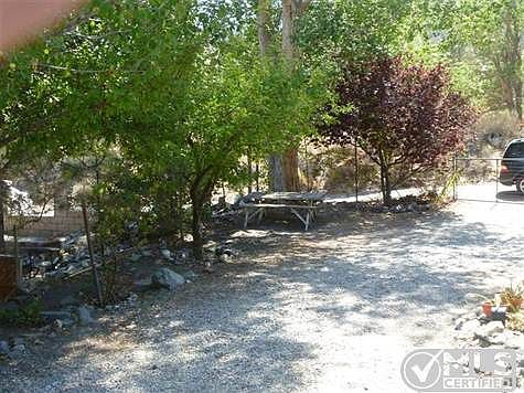 view from house to street rock drive