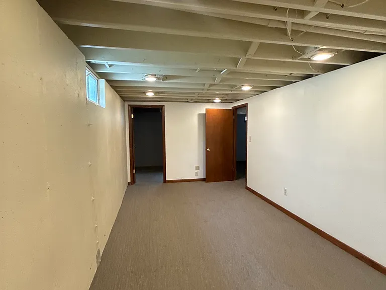 Rec room in basement