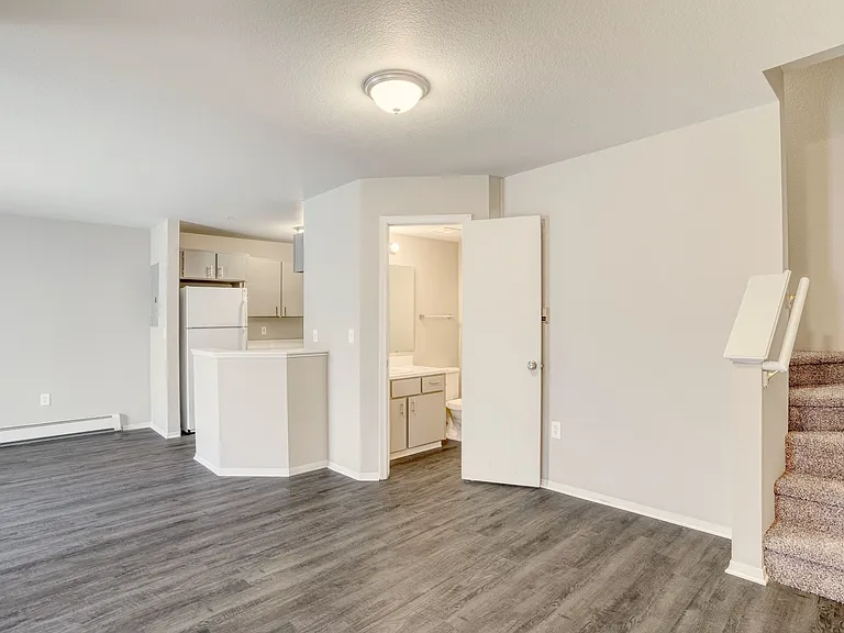 Two Bedroom Townhome- Living Area/ Entrance