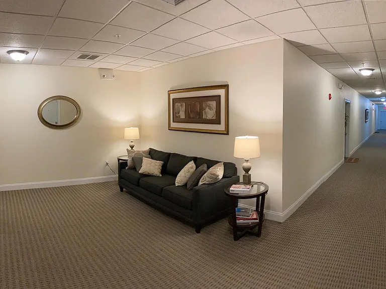 Third floor lobby and hallway.