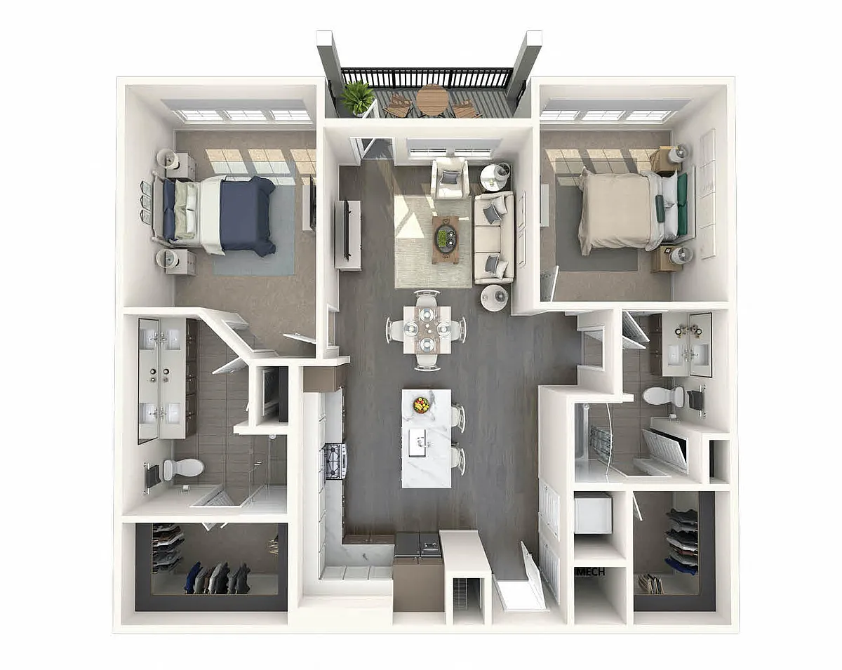 Floor plan B1