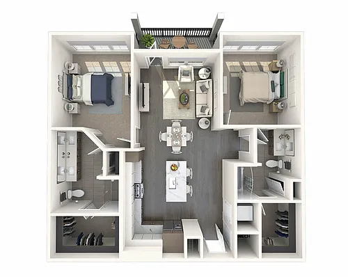 Floor plan B1