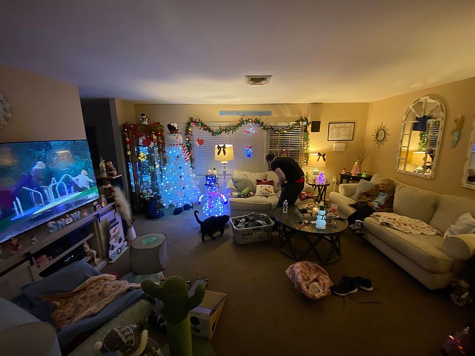 Living Room at XMAS 