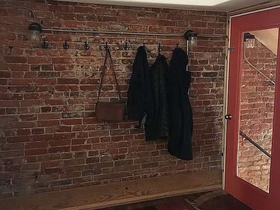 foyer/double stairwells down
